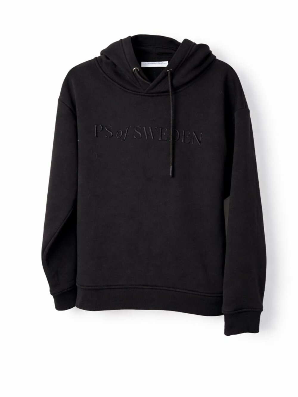 PS of Sweden Black Hoodie XS Equestrian Athletic Sweatshirt Minimalist Luxury Ac
